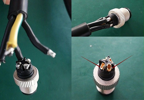 KJ-416粘金属尼龙，过焊锡400度后，保持粘接性案例