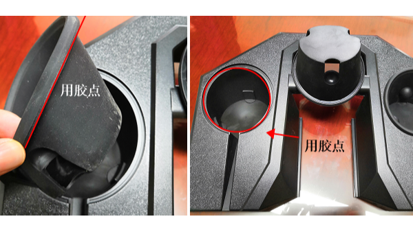 硅胶和ABS塑料粘接用什么胶水不会发白？